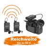 Walimex pro Boya WM4 Pro K-2 Mikrofon 3er Set