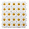 25 Pack Easter Fabric Decorative Daisies Spring - Easter Bonnet Craft Decoration (White)