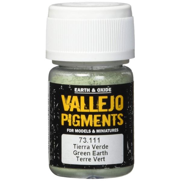 Vallejo Green Earth Pigment, 30ml