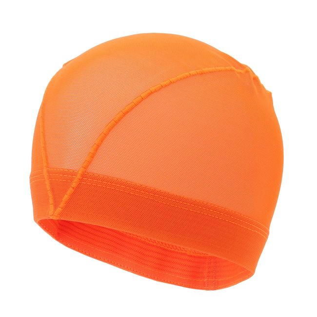 VIEW Swim Mesh Cap School Swimming Cap Swim Cap Orange L V8205 OR L