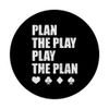 Plan The Play Play The Plan Bridge Player Card Game PopSockets Adhesive PopGrip