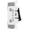 BG RBS30 Nexus Grid Brushed Steel 20A 2 Pole Switch Module