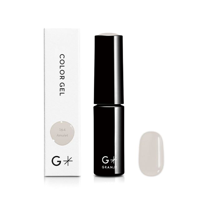 GRANJE Office Nail Color (164 Amulet) | Gel Nail Color Gel Polish Pale Gray Sheer Made in Japan Easy Self Gel Nail Domestic Cosmetics &lt;GRANJE Official&gt;