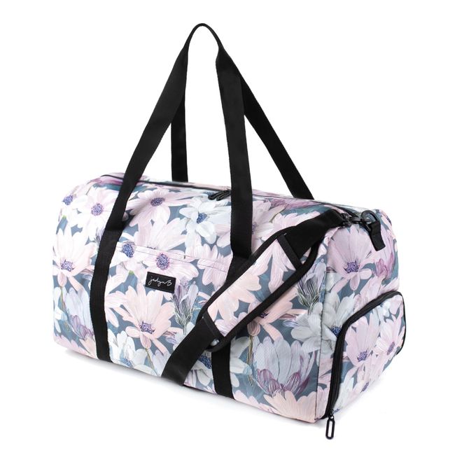 Jadyn 22" Women's Large Duffel, Weekender Bag with Shoe Pocket, Travel Bag (Blooming Daisy)