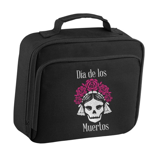 Flox Creative Black Lunch Cooler Bag Cinco De Mayo