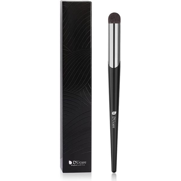 DUcare Concealer Brush, Round Tip Concealer, Finger Brush, Soft, Adhesion, Fluffy, 0.001 inch (0.03 mm) Extra Fine Bristles, Thin, Strong, Bear Concealment, Stain Concealment, High Coverage