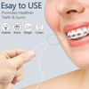 Floss and Floss Threaders Set,Dental Floss Set Deep Clean Floss for Braces, Bridges and Implants,PFAS Free | Mint Flavored,167FT 2Pack Floss&50Pcs 2Pack Floss Threaders