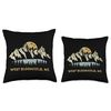 West Bloomfield Michigan Mountain Sunset Sunrise MI Throw Pillow