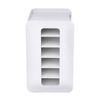 White Horizontal 7 Layers File Organizer Desk Paper Manager 13.38*9.84*15.35''