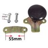 2x Universal Steering Wheel Spinner Knob Turning Handle Tractor Forklift 15 Deg