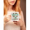 Worry About Your Eyebrows White Ceramic Coffee & Tea Mug Cup (15oz)
