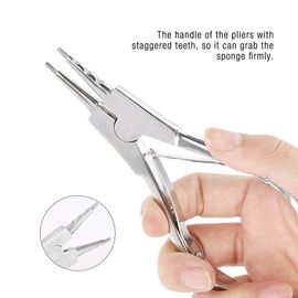 8pcs Piercing Kits Tools, Piercing Pliers Tools Precision Stainless Steel  Piercing Pliers Set Ear Nose Lip Navel Tongue Septum Forcep Clamp Piercing