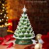 108 Replacement Crystal Clear Ceramic Christmas Tree Light Bulbs 3 Star Toppers