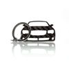 BlackStuff Carbon Fiber Keychain Keyring Ring Holder Compatible with Crossfire BS-707