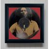 Bob Marley Legend Framed Black Vinyl Etched LP Shadowbox