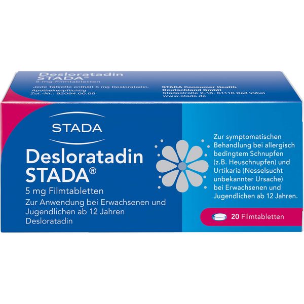 Desloratadin Stada 5mg, 20 St FTA