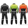 Nelson Rigg Stormrider 2-Piece Rainsuit Orange/Black, Medium