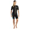 Cressi Lido Short, Black/Aquamarine, 3/M [Duplicate]