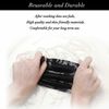 Mascarilla 12 PCs Lavable Reutilizable Algodón Aliento Cómodo Doble Capa Negro