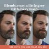 Just For Men Control GX Grey Reducing Beard Wash Shampoo, Gradually Colors Mustache and Beard, Leaves Facial Hair Softer and Fuller, 4 Fl Oz - Pack of 1