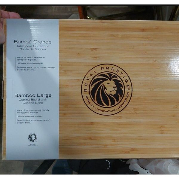 Royal prestige bamboo cutting board large