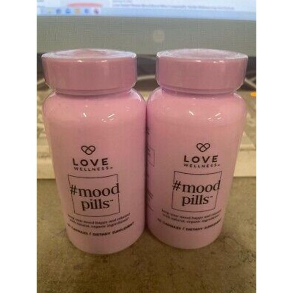 2X Love Wellness #Mood Supplements Support Mood Calms Stress 120 Ct.