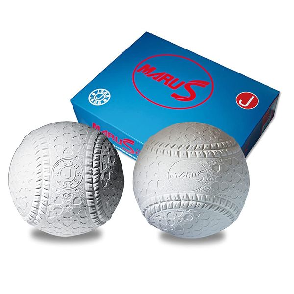 New Soft Baseball Marues No. J (for elementary school students) Junior Examination Ball, 1 dozen 12 balls included _J No. : For boys and elementary school students (J balls)