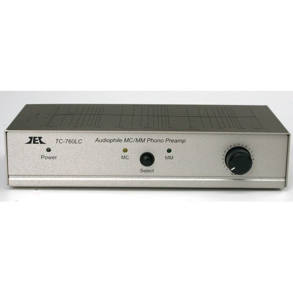 TEC TC-760LC Silver Moving Magnet/Moving Coil Phono Preamp w/Level Control
