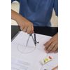 Maped - Study Mechanical Compass + Mechanical Pencil Case - Metal - School - Box - Grey