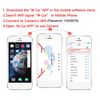 Wireless WiFi Car Truck RV Trailer Rear View Backup Camera CCTV For Android iOS
