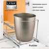 Slide Out Bin Holder - Pull Out Under Cabinet Sliding Organizer - 10 inch wid...