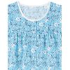 AmeriMark Easy-Care Snap Front Cobbler Aprons Vest with Two Patch Pockets Turquoise 1X