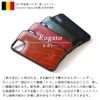 WINGLIDE iPhone 12 mini case Genuine Leather Rugato Leather (Red)