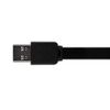 Synergy Digital Camera USB Cable, Compatible with Canon EOS R10 Digital Camera, 3 Ft. Type-C to USB-A Black Data USB Cable
