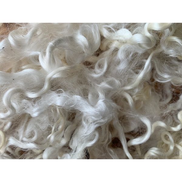 heidifeathers Curly Wool Locks (Natural Whites)