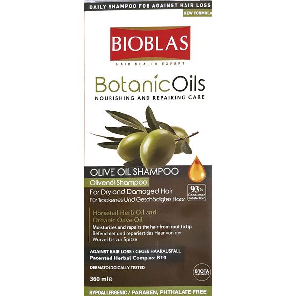 Bioblas Botanic Oils Olive Oil Shampoo 360ml