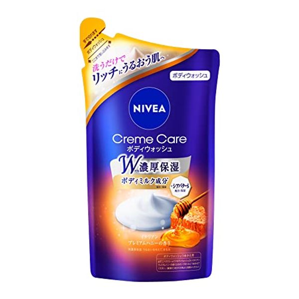 Nivea Cream Care Body Wash Honey Refill 12.2 fl oz (360 ml)