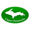 CafePress Upper Peninsula Oval Oval Sticker Car Bumper Sticker