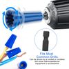 2Pcs Electrical Drill Wire Nut Twister Wire Twisting Tool Kit with 1/4inch Chuck