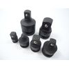 Socket Conversion Adapter Set for Impact Wrenches, Insertion Angle Conversion Sockets, Impact Socket Set, 1/4 (6.3 mm), 3/8 (9.5 mm), 1/2 (12.7 mm), 3/4 (19 mm)