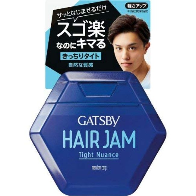 MANDOM 4902806105803 GATSBY Hair Jam, Tight Nuance, 4.3 fl oz (110 ml) x 10 Piece Set
