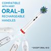 4pcs Professional Brush Heads Refill Electric Toothbrush Replacement Case Fo