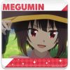 Make a Flame in this Wonderful World! Acrylic Coaster A [Megumin]