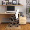 Floortex PVC Rect Chair Mat for Hard Floor Clear Size 36 x 48 inch