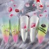 5D Embossed Ocean Nail Stickers - Summer Decals With Shell, Colorful 