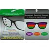 SA106 Cat Eye Multi 3 Focus Progressive Reading Glasses Black 1.5