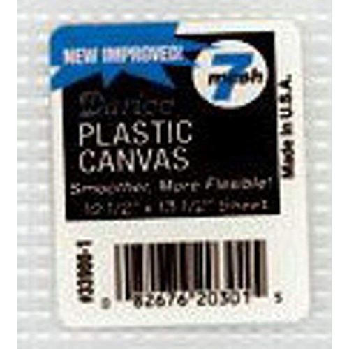 4-Pack of Darice Mesh Plastic Canvas - Clear - 10.5 x 13.5