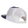 Catch Release Fly Fishing Embroidered Mesh Cap - Navy White OSFM
