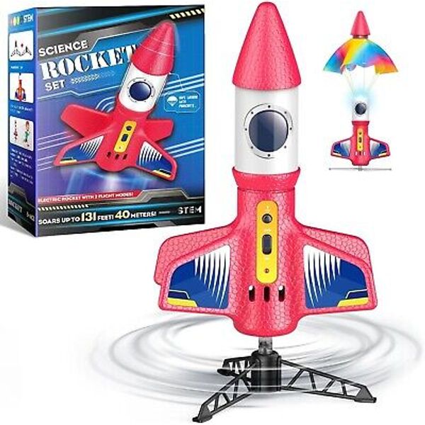 Electric Rocket Launcher Toys for Kids: Model Rocket Science Kit for kids