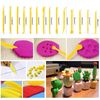 Allazone 59 PCS Polymer Clay Cutters Set, 5 PCS Blade, 40 Round Slicing Tools, Plastic Scraper, DIY Modeling Tool